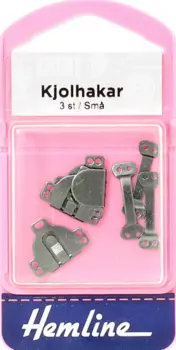KARBINHAKE 2 x 20 MM SORT. FÄRGER