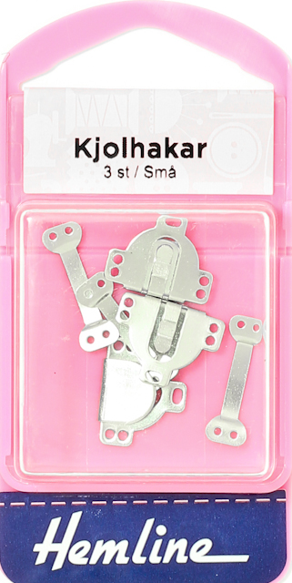 Kjol & byxhakar - silver