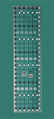 Creative Grids linjal 24,5"x6,5"