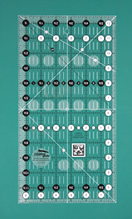 Creative Grids halvlinjal, 12,5" x 6,5"