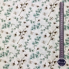 Bomullstyg ,Vävt - Eucalyptus