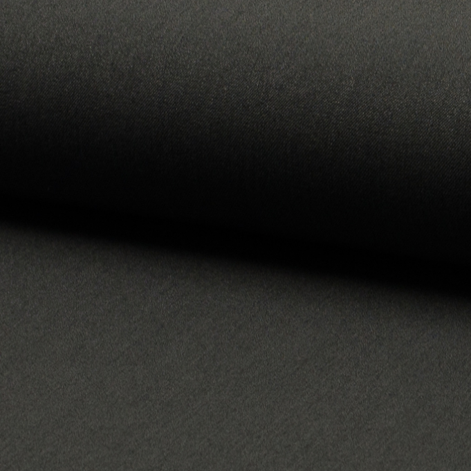 Gabardin med stretch grey melange