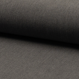 Gabardin med stretch Grey melange