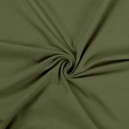 Enfärgad trikå - Khaki