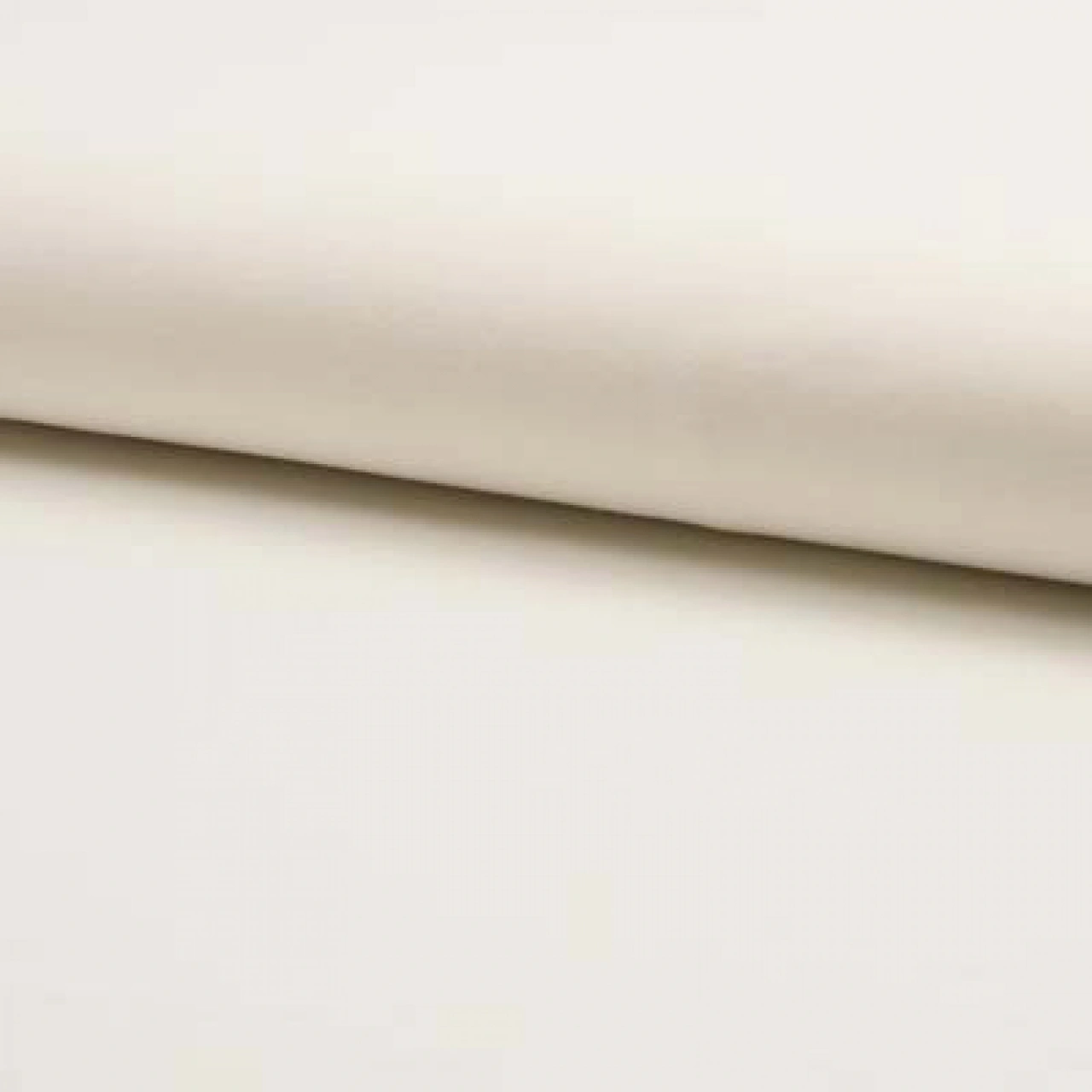 GOTS. Enfärgad trikå - vit