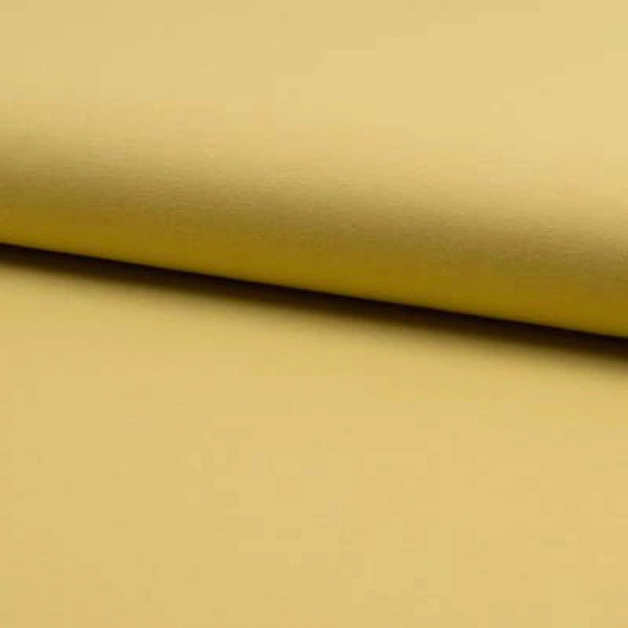 GOTS. Enfärgad trikå - Dusty Yellow