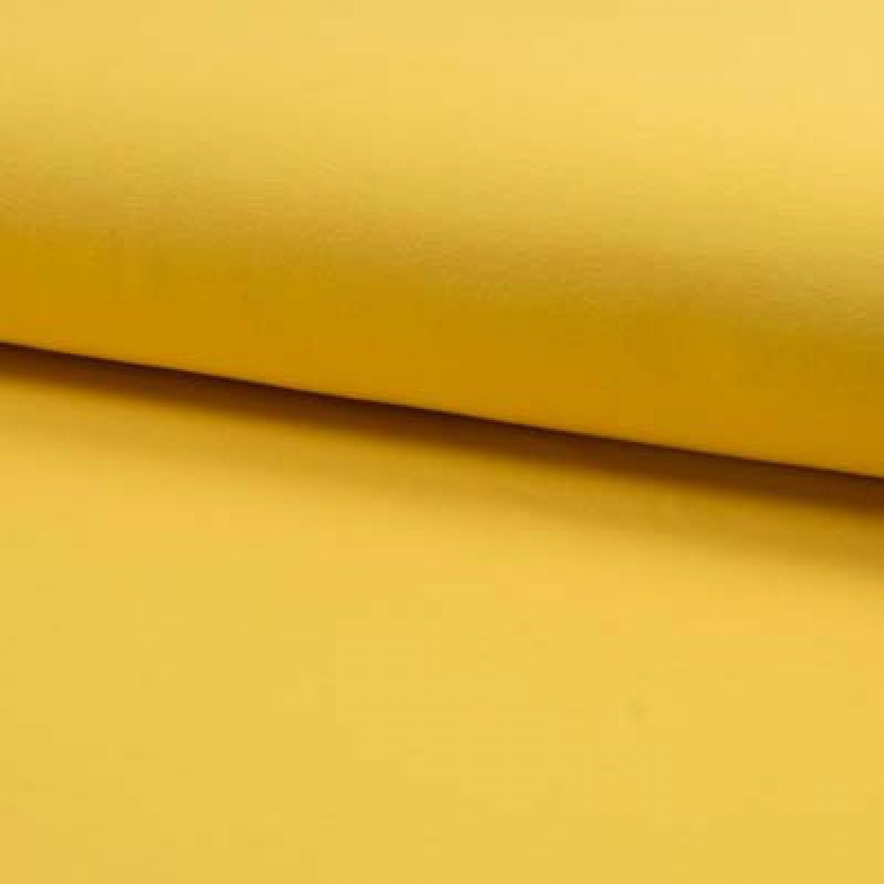 GOTS. Enfärgad trikå - Yellow