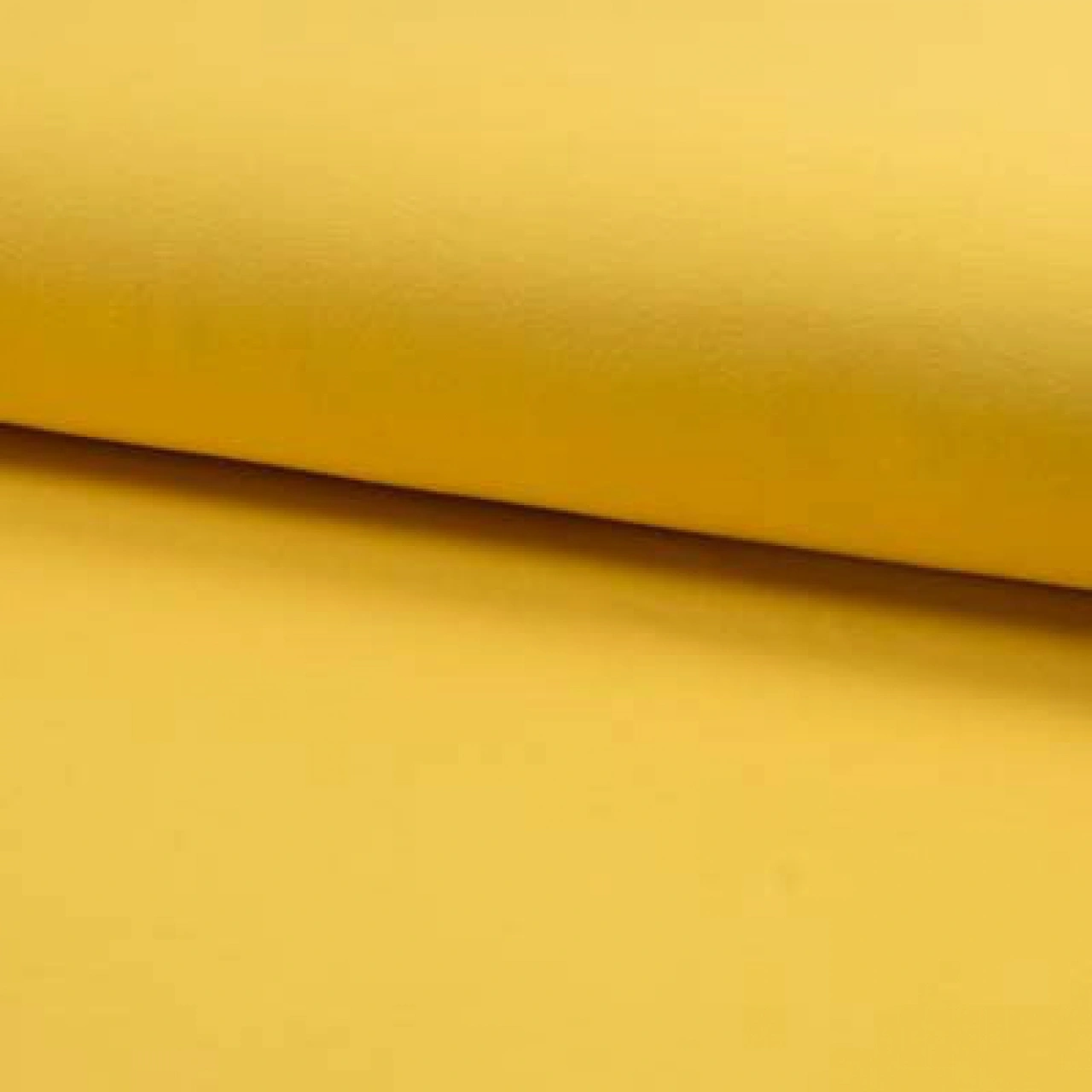 GOTS. Enfärgad trikå - Yellow