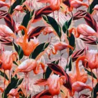 Flamingo - Trikåtyg