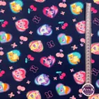 My Little Pony, cherries and butterflies  - Trikåtyg