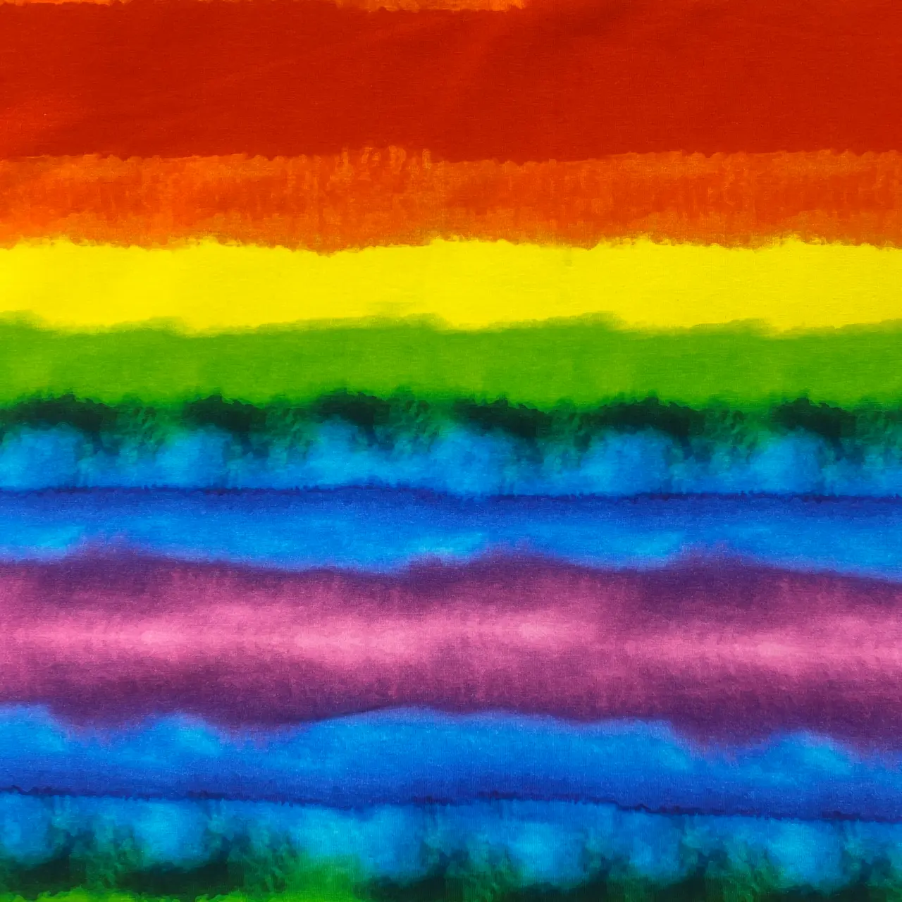 Regnbågsfärger - Trikåtyg