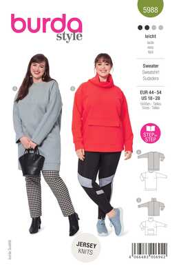 BURDA 5988 - TOPP - DAM