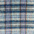 Wool fabric - Jeans grey check