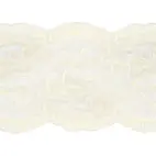 Ecru - Elastisk spets, 100mm