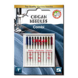 Combi, 10-pack - Organ Symaskinsnål