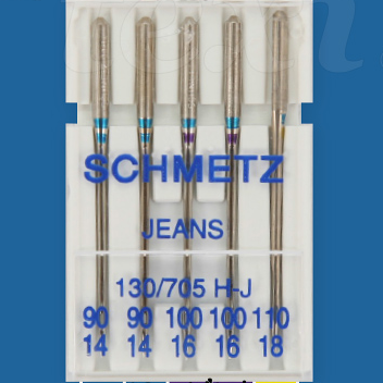 Jeans nål - Mix, 90-110