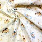 Zleepy  deer - Digitaltryckt Muslin tyg