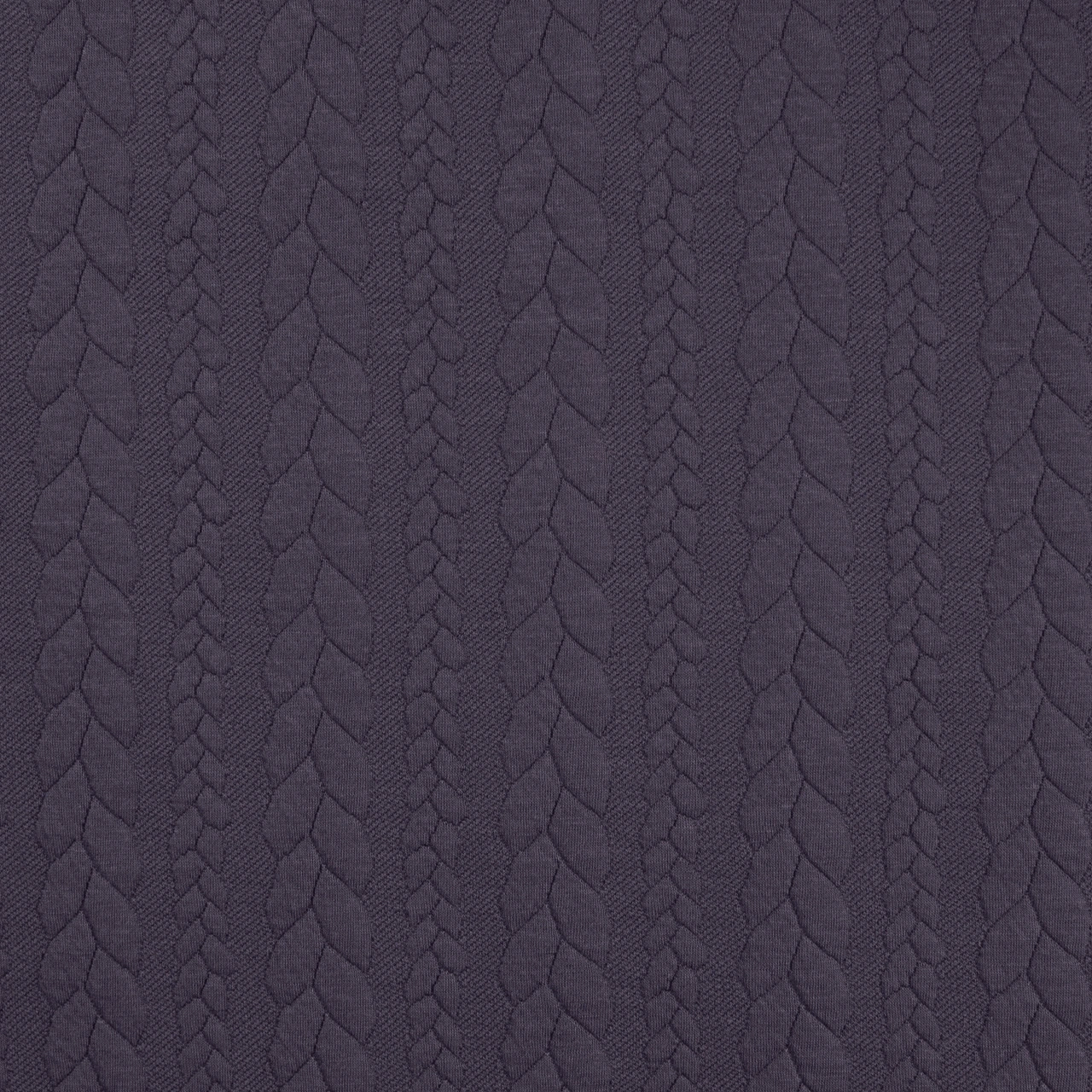 Kabelstickat - Mauve