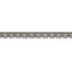 Taupe - Elastisk spets, 20mm