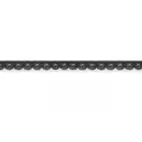 Svart - Elastisk spets, 20mm