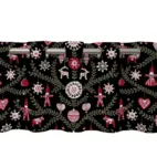 Gardinkappa, 2,5m - Garntomte, svart