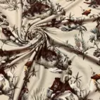 Vintage Leopard - Jersey fabric