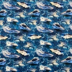 Motorbåtar- Trikåtyg