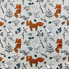 Fox & rabbit - Trikåtyg