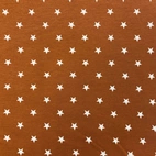 Stjärnor, congac - Trikåtyg
