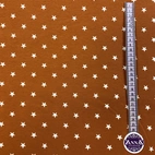 Stjärnor, congac - Trikåtyg