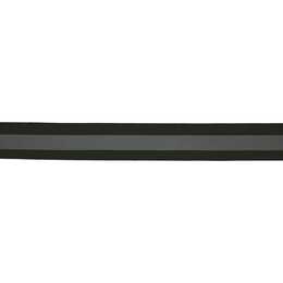 Reflex ripsband, 25mm - Svart