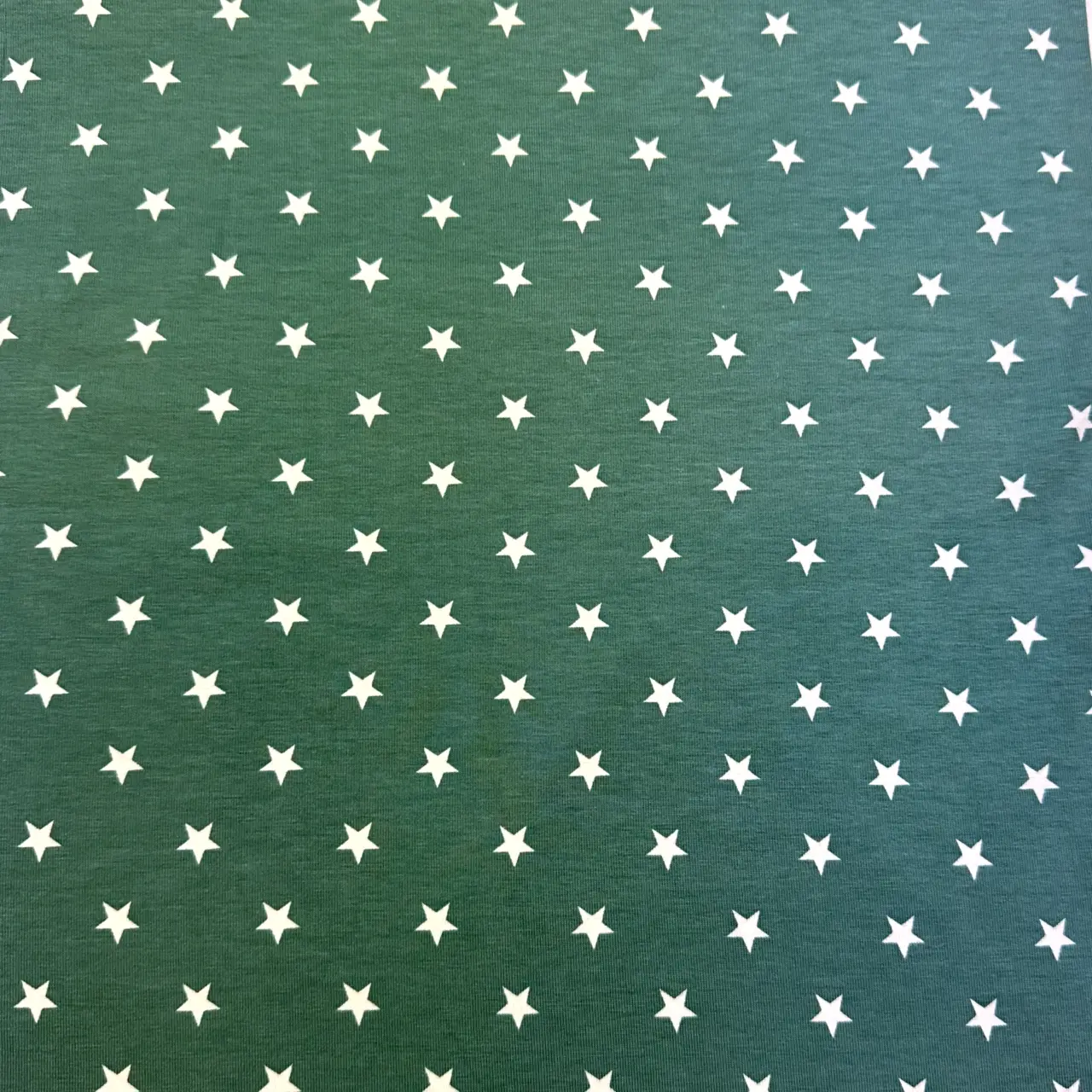 Stjärnor, Pale green - Trikåtyg