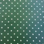 Stjärnor, Pale green - Trikåtyg