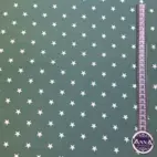 Stjärnor, Pale green - Trikåtyg