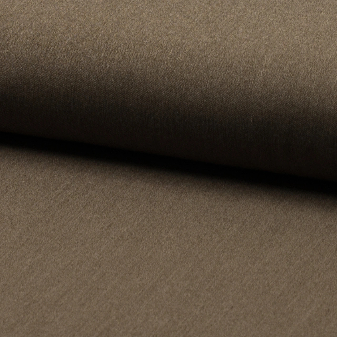 Gabardine with stretch - Brown melange
