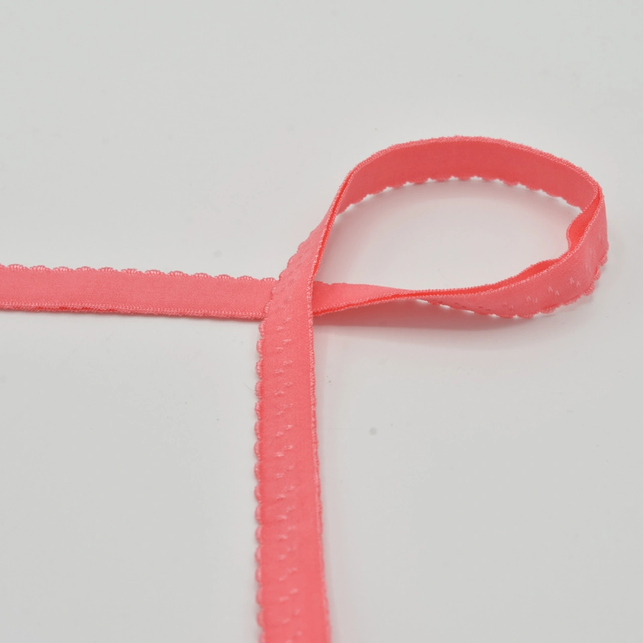 Coral - Folded elastic with "pocket"