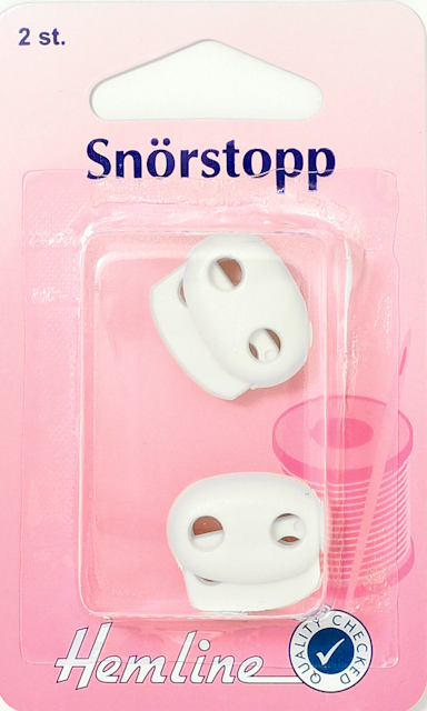 Snörstopp - Vit