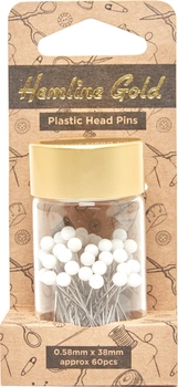 HemLine Gold - Button pins 0.58 x 38