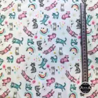 Sparkling Cats - Trikåtyg