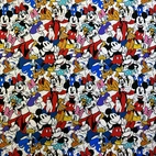 Kalle, Musse & gänget - Trikåtyg