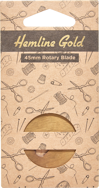 HemLine Gold - Rullknivsblad, 45mm.