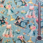 Turquoise Sewing - Zelected By ZannaZ