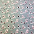 Milina , pale green - Trikåtyg