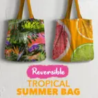 Tropical summer bag - Väskpanel