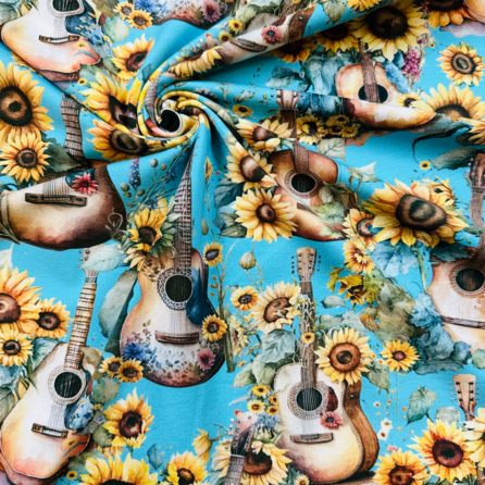Sunflower Guitar - Zelected By ZannaZ