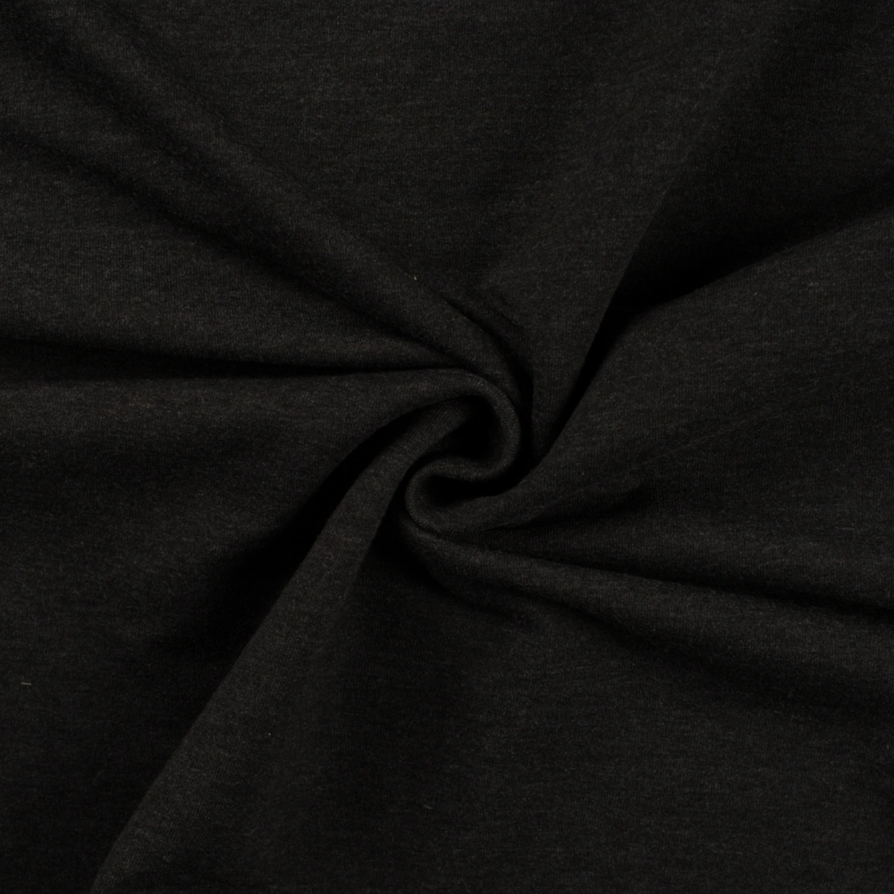 Dark Grey Melange, Kantband i mudd - 35mm - 10M