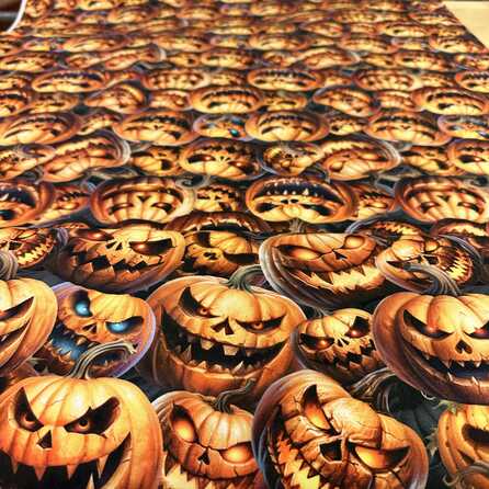 Evil Halloween Pumpkin - Zelected By ZannaZ