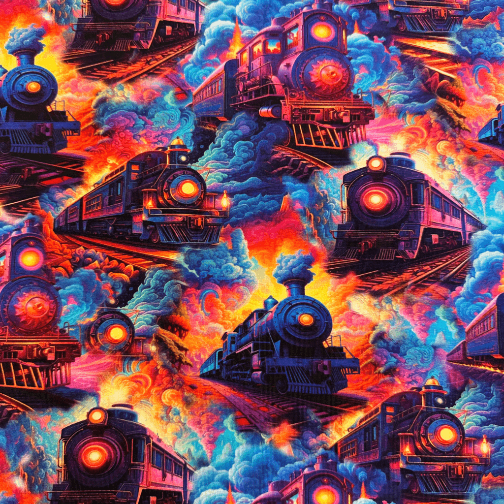 Sunset train - Zelected By ZannaZ