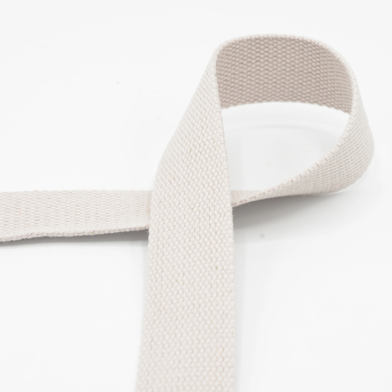 Väskband, 25mm - offwhite