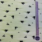 Hiden Cats, green - Jersey fabric